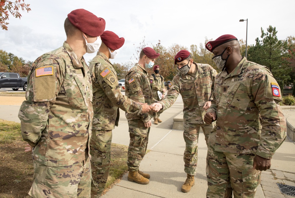 All American Division's Newest Ranger School graduates