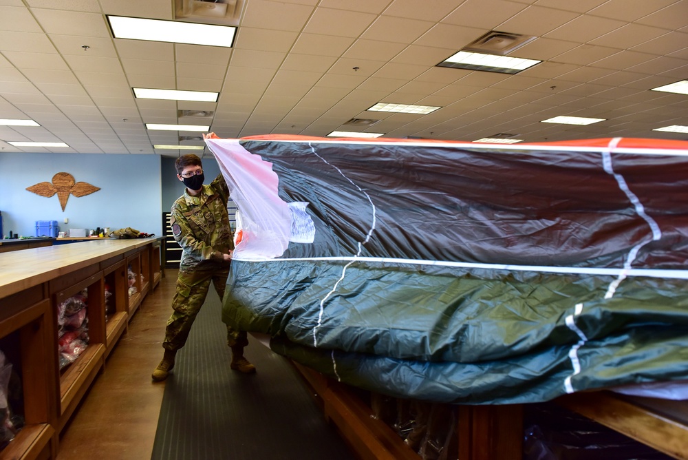 Keeping Airmen safe: 19th OSS AFE upgrades parachutes
