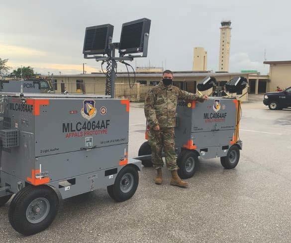 Air Force evaluates next generation light cart prototype at joint exercise, reduces barriers for flightline electrification