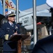 Memorial ceremony for Coast Guard Cutter White Alder