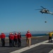 USS Carl Vinson Conducts Vertical Replenishment