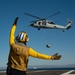 USS Carl Vinson Conducts Vertical Replenishment