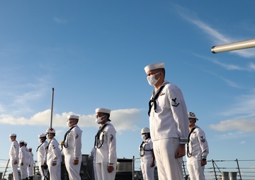 USS Michael Murphy Participates in the 79th Pearl Harbor Day Remembrance Ceremony