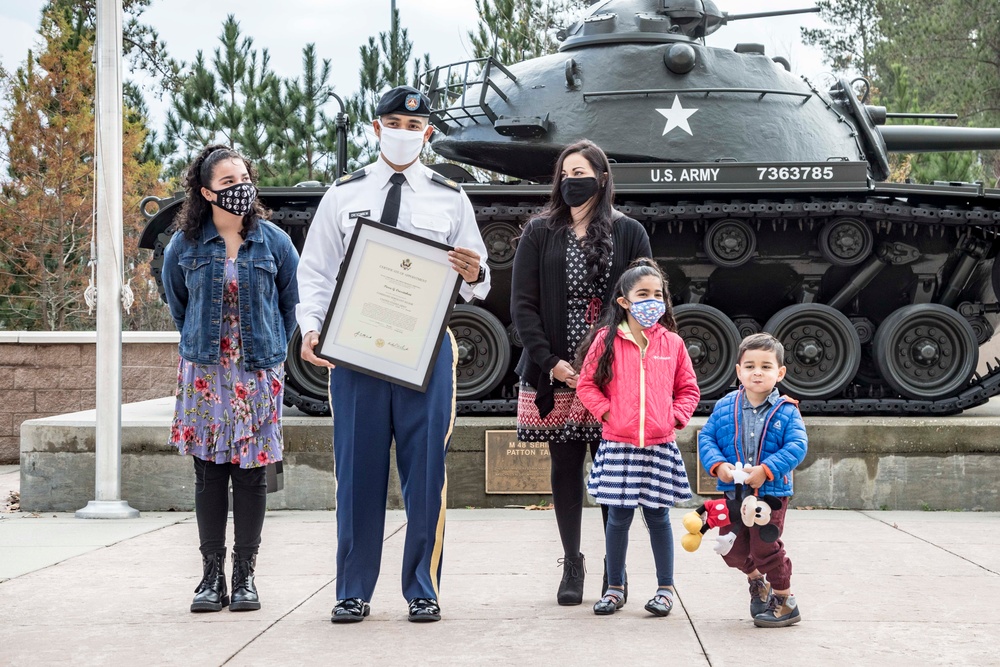 SGM Crescimbeni appointed Command Sergeant Major