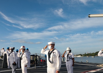 USS Michael Murphy Participates in the 79th Pearl Harbor Day Remembrance Ceremony
