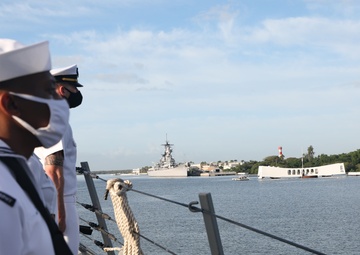 USS Michael Murphy Participates in the 79th Pearl Harbor Day Remembrance Ceremony
