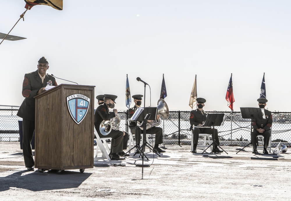 Master Gunnery Sgt. John-Baptiste Retirement Ceremony