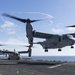 Steel Knight 21: V15 Bravo Co departs USS Essex in Osprey with VMM-165