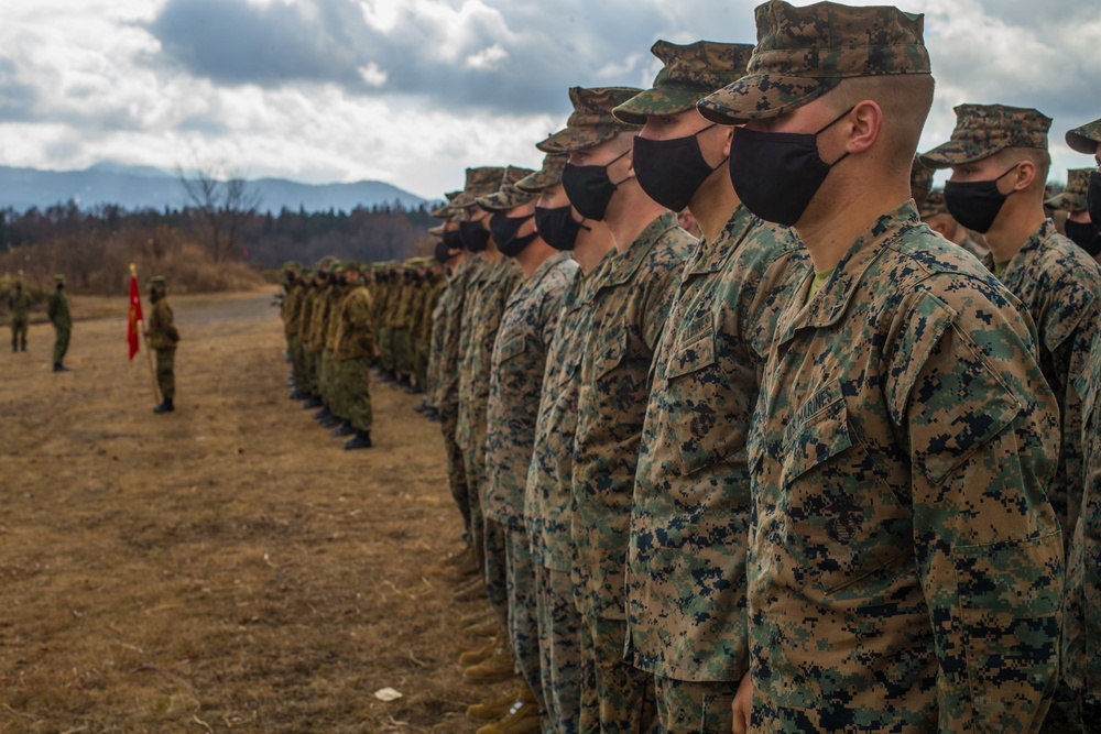 JGSDF 30th Infantry Regiment, U.S. 3rd Battalion, 8th Marines Open Exercise Forest Light