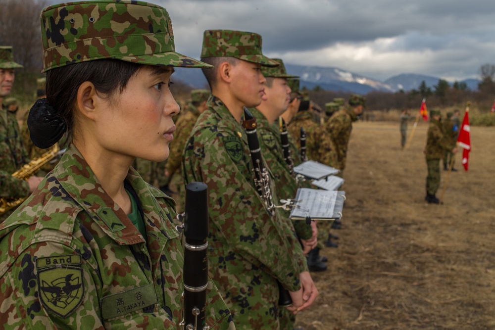 JGSDF 30th Infantry Regiment, U.S. 3rd Battalion, 8th Marines Open Exercise Forest Light