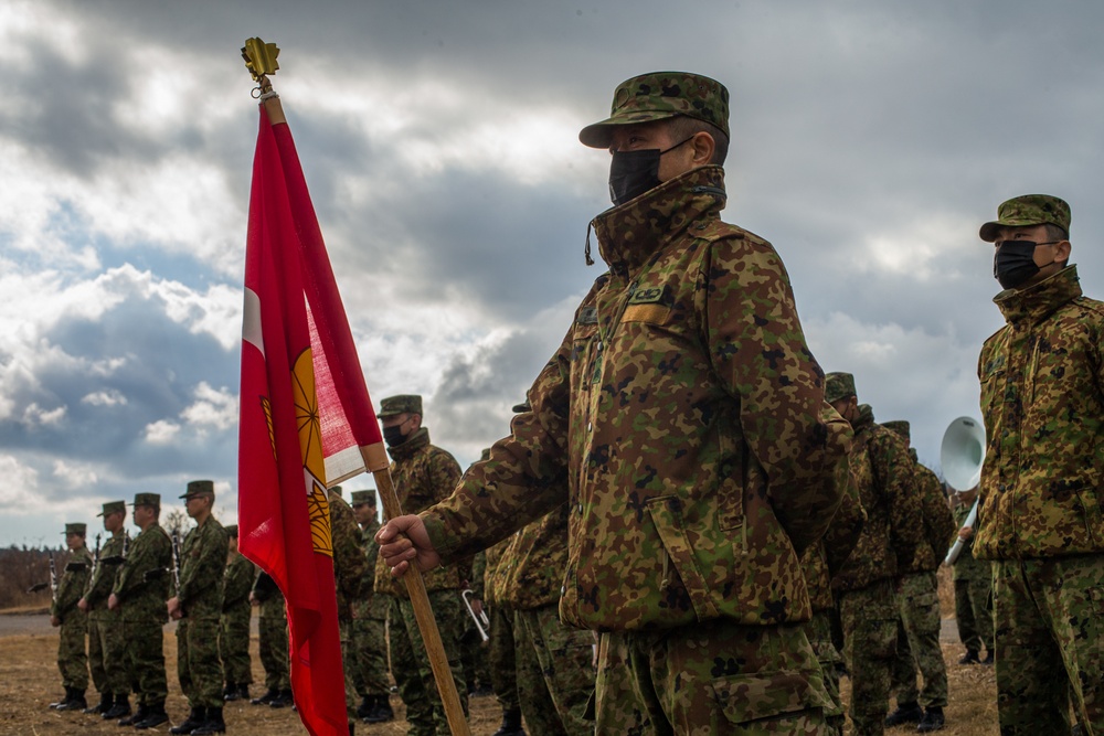 JGSDF 30th Infantry Regiment, U.S. 3rd Battalion, 8th Marines Open Exercise Forest Light