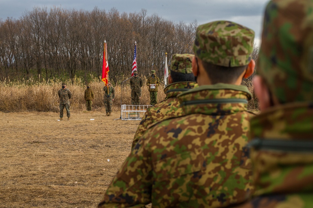 JGSDF 30th Infantry Regiment, U.S. 3rd Battalion, 8th Marines Open Exercise Forest Light