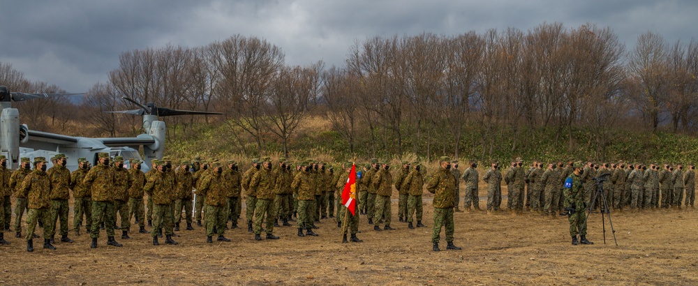 JGSDF 30th Infantry Regiment, U.S. 3rd Battalion, 8th Marines Open Exercise Forest Light