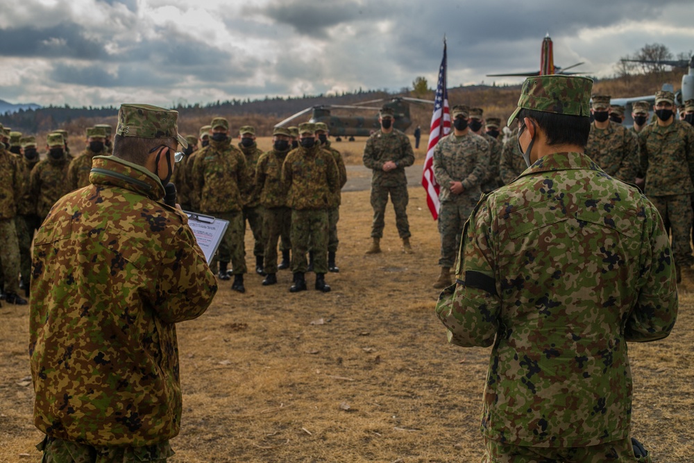 JGSDF 30th Infantry Regiment, U.S. 3rd Battalion, 8th Marines Open Exercise Forest Light