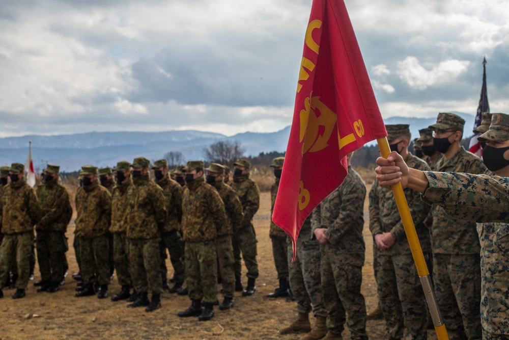 JGSDF 30th Infantry Regiment, U.S. 3rd Battalion, 8th Marines Open Exercise Forest Light