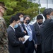 Members of Japanese House of Representatives visit military facilities