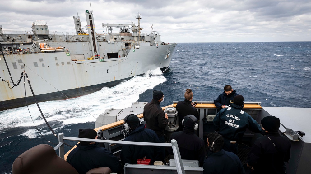 RAS with USNS Charles Drew