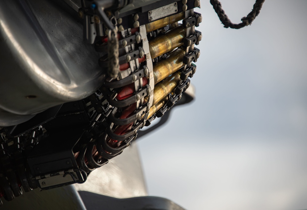 CIWS Stands at the Ready aboard USS Carl Vinson
