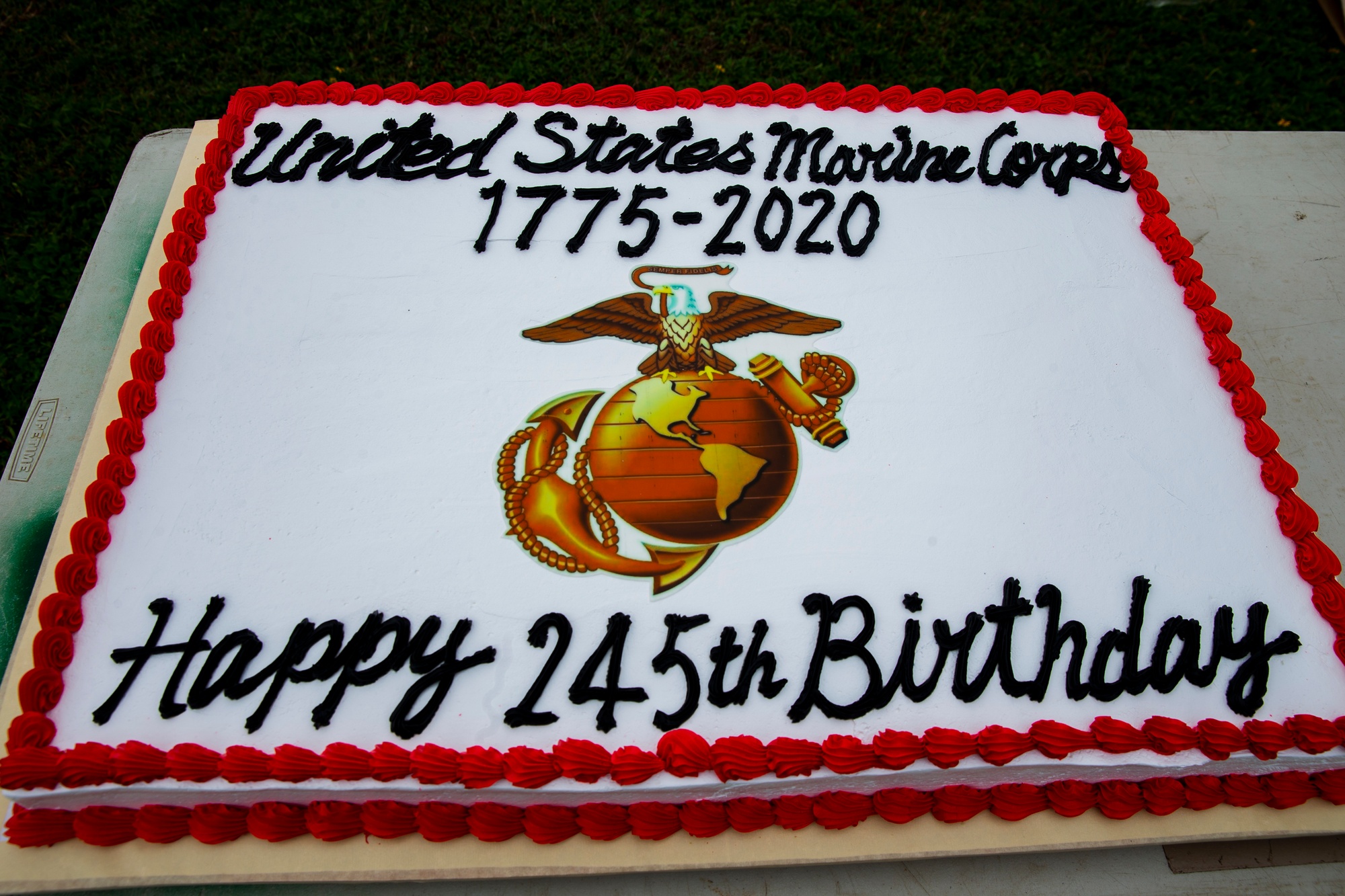 Cake Birthday Anchor Rope Marine Motive Stock Photo 675401701 | Shutterstock