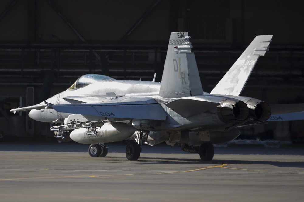 Combined Arms Training Center Camp Fuji Receives Air Support from F/A-18 Hornets
