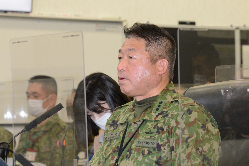 I Corps and Japan Ground Self-Defense Force Western Army participate in virtual Yama Sakura 79 opening ceremony