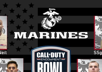 U.S. Marine Corps debuts Quick Reaction Force to compete in the Call of Duty Endowment (C.O.D.E.) Bowl against other services