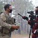 Capitan from 1-2 Stryker Brigade interviewed by role player reporter