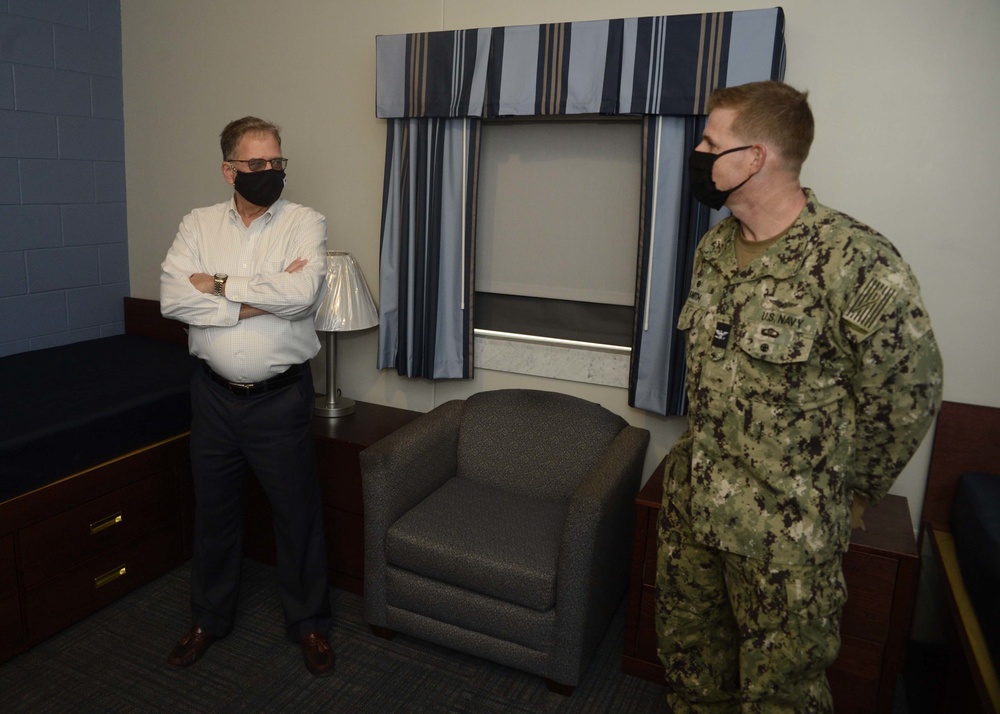 Assistant Secretary of the Navy (Energy, Installations and Environment) Visits NSA Bahrain
