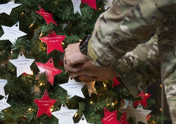 AFSOC leadership remember fallen Airmen with Honor Trees