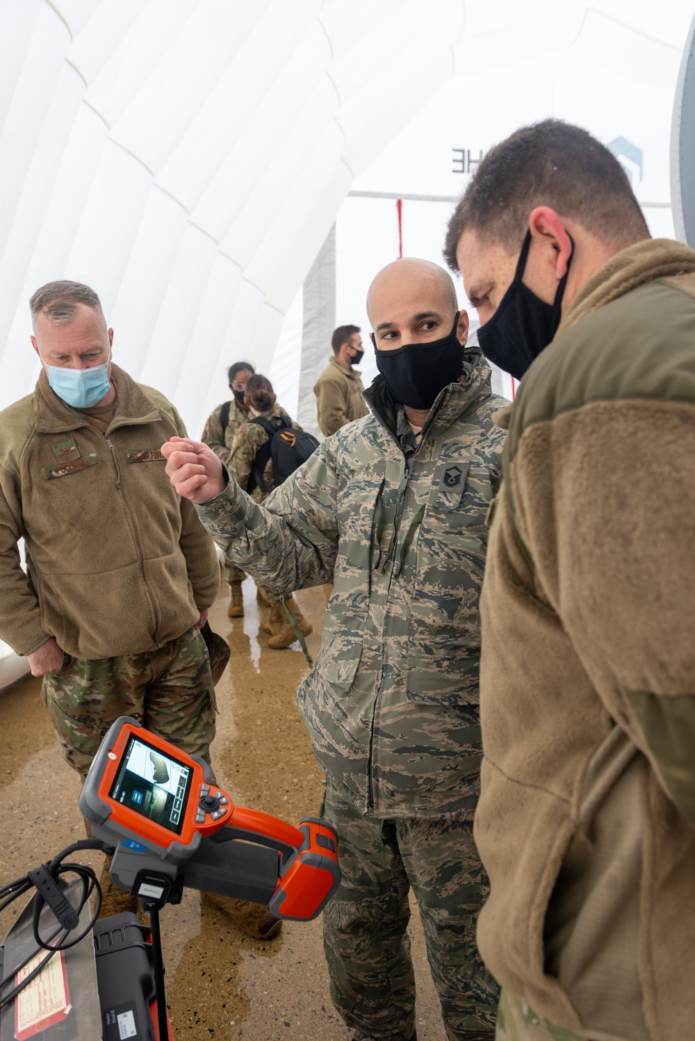 ANG director, command chief visit Pease Air National Guard Base