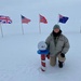 Col. Michele Kilgore at the South Pole