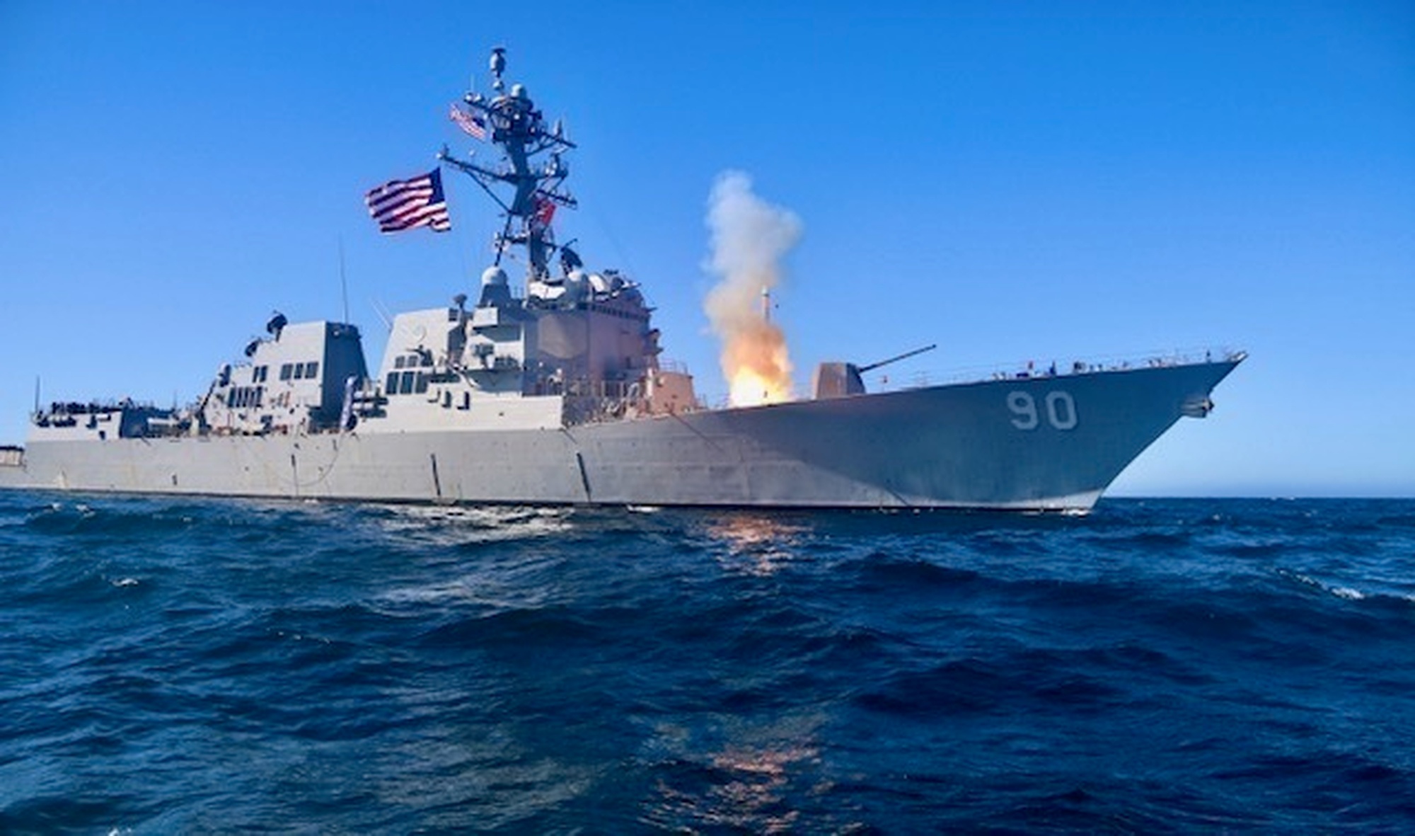 DVIDS Images USS Chafee DDG 90 Launches Block V Tomahawk