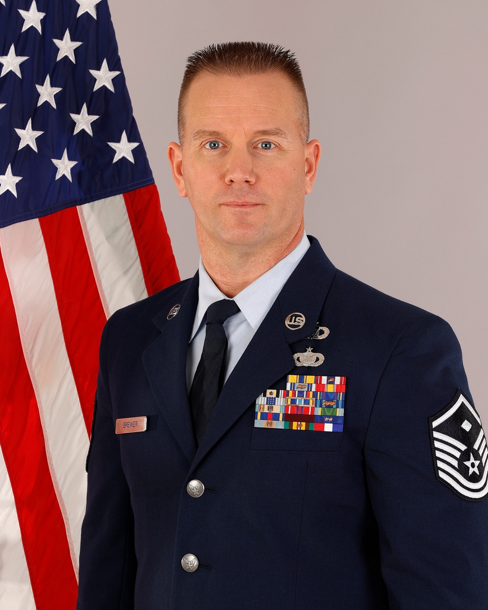 MSgt Matthew Brewer Official Photo