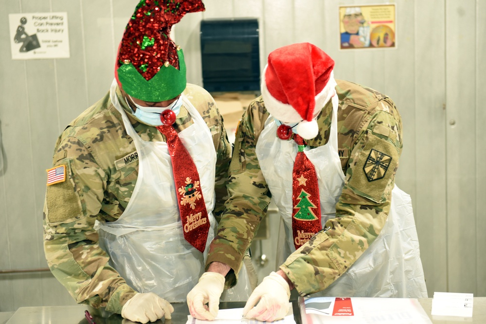 Michigan’s Task Force Spartan work with Gleaners of Warren