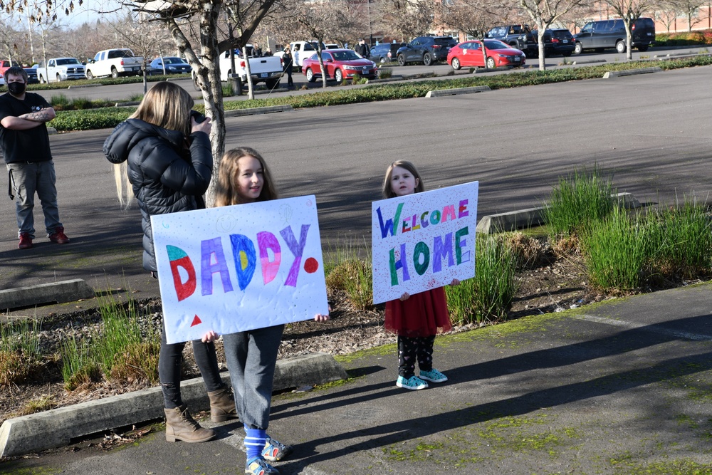 Task Force Kosovo returns from deployment