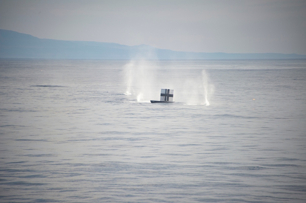 USS Carl Vinson (CVN 70) conducts live-fire exercise