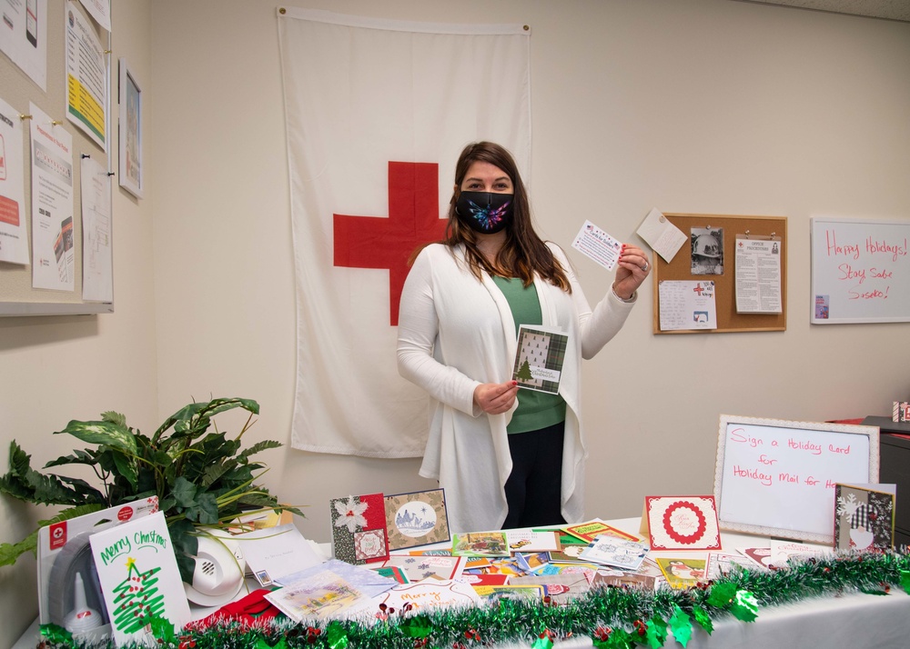 Christmas Cards at CFAS' Red Cross