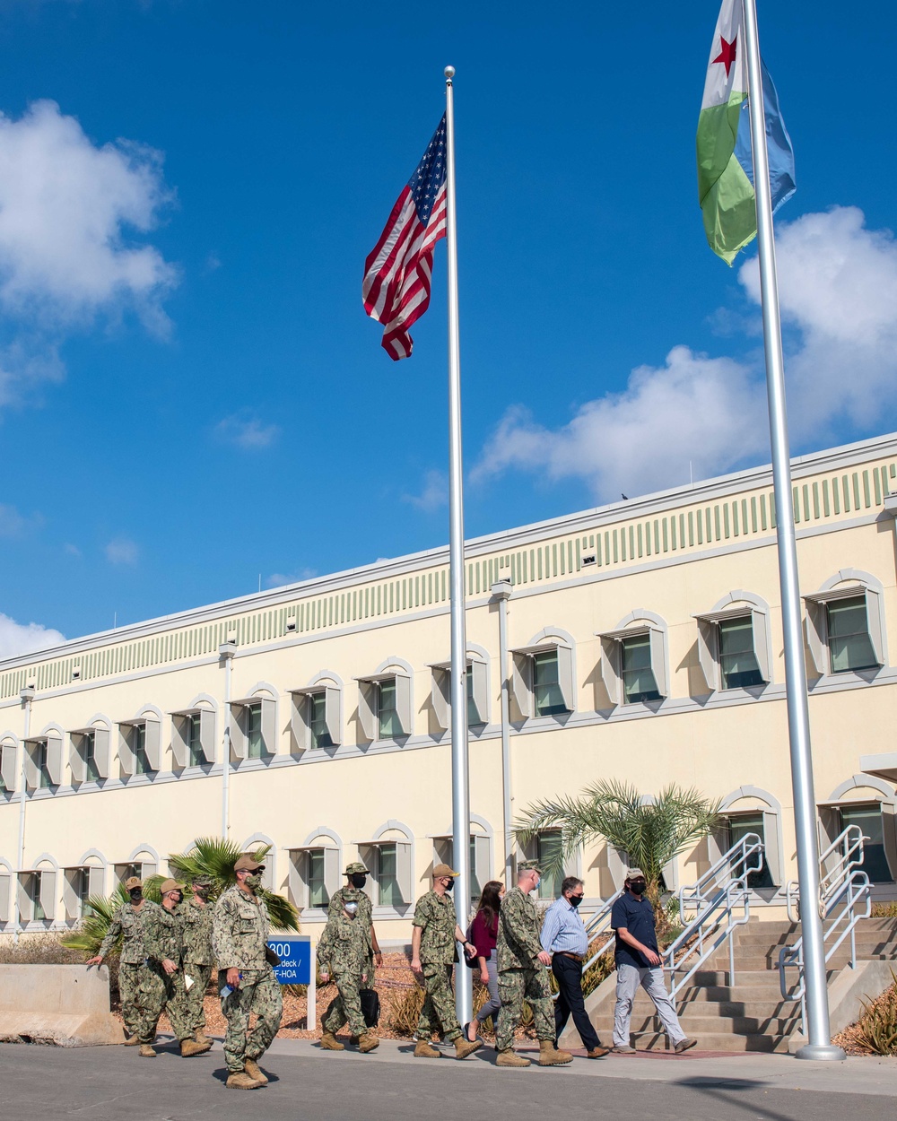 Assistant Secretary of the Navy (EIE) Charles Williams Jr. visits Camp Lemonnier