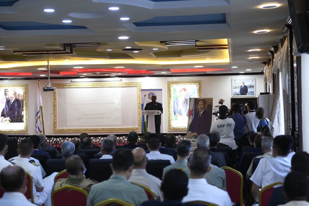 Djibouti Coast Guard hosts 10 year anniversary celebration
