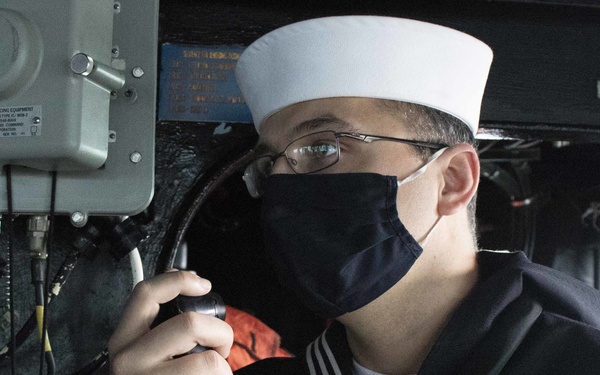 USS Curtis Wilbur Daily Operations