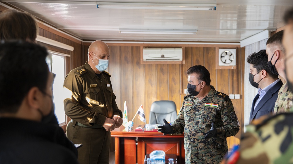 CJTF-OIR Joint Crisis Coordination Centre (JCCC) Visit