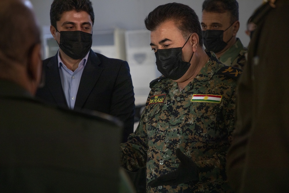 CJTF-OIR Joint Crisis Coordination Centre (JCCC) Visit