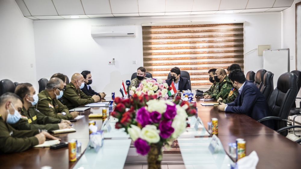 CJTF-OIR Joint Crisis Coordination Centre (JCCC) Visit