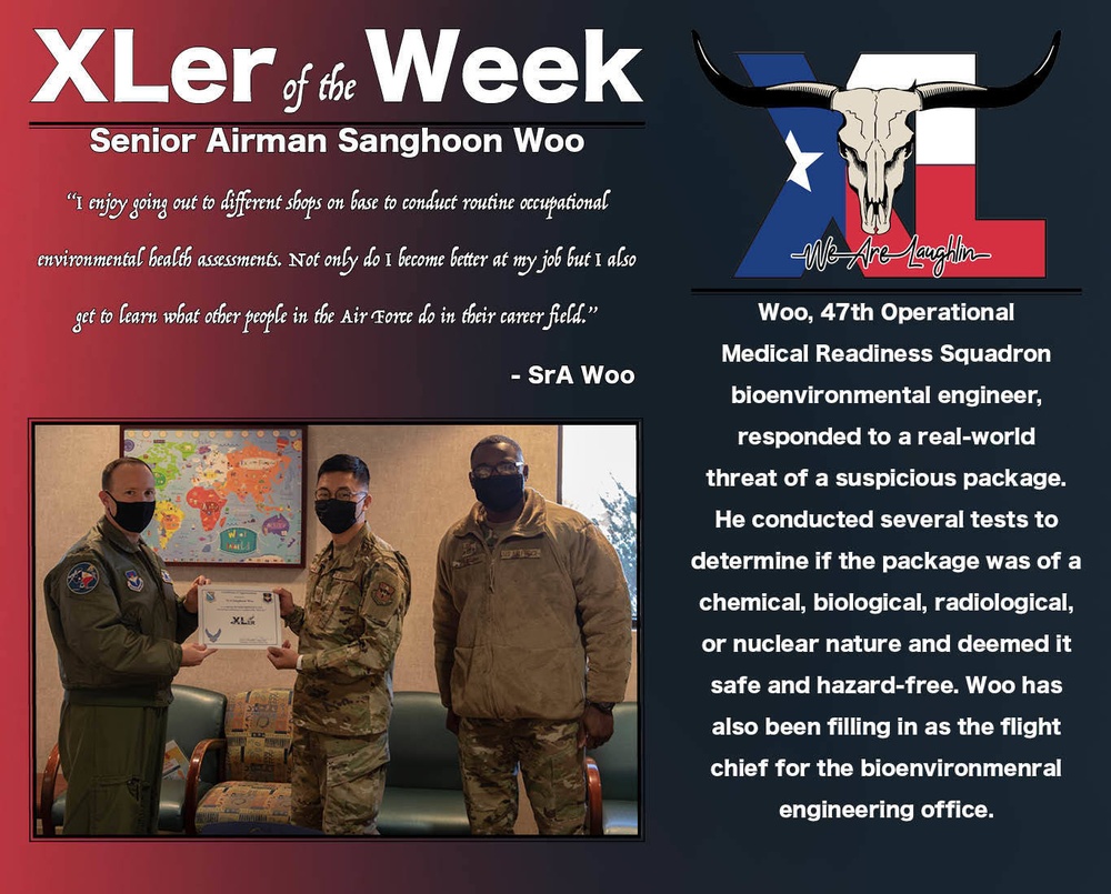 XLer of the week: Senior Airman Sanghoon Woo