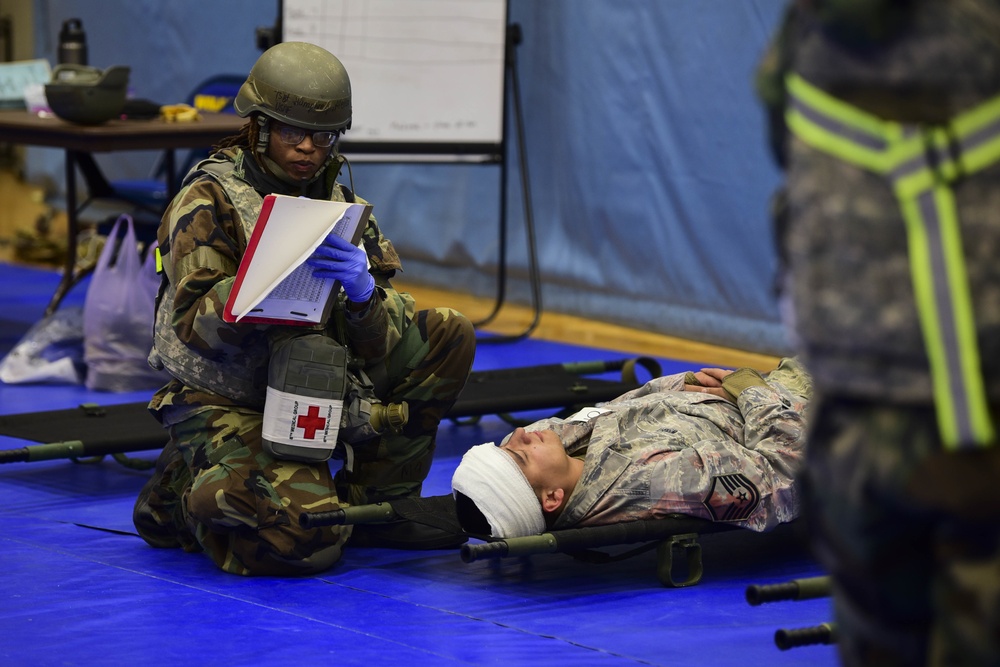 Medics train for mass casualty response