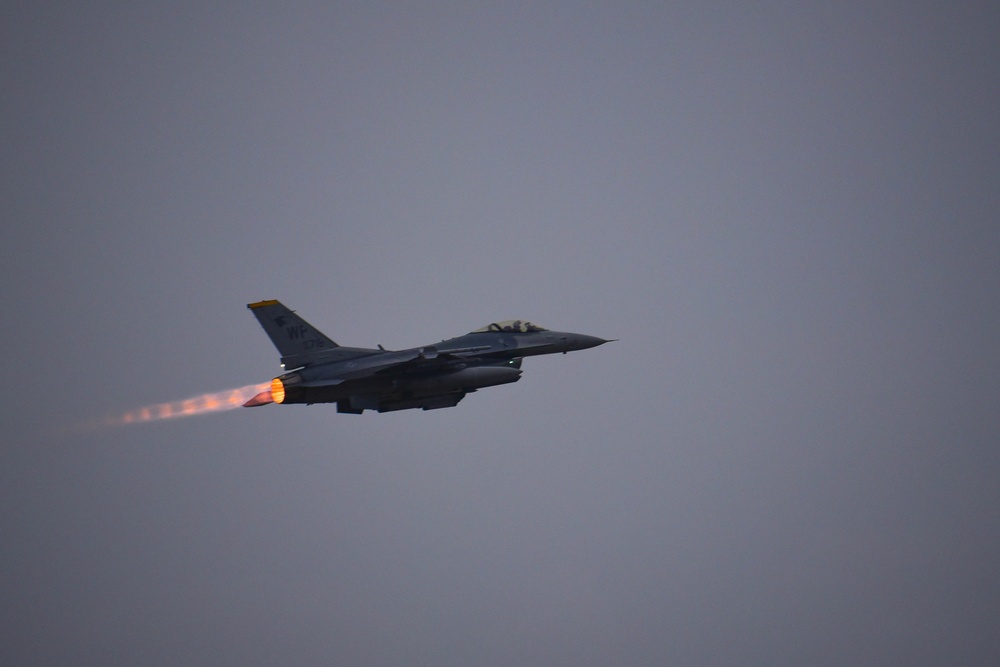 Wolf Pack launches at dawn