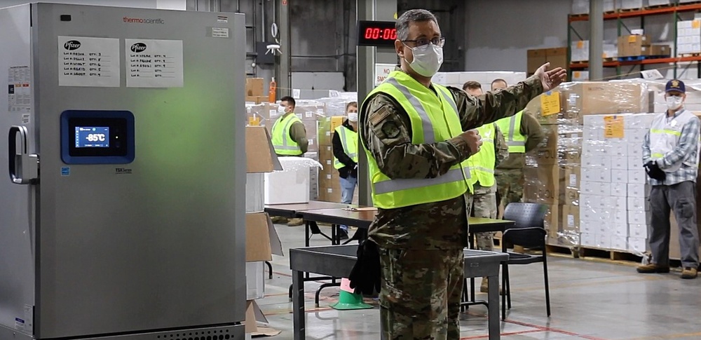 ‘Time is of the essence’: Ohio Guard members help prepare for COVID-19 vaccine distribution