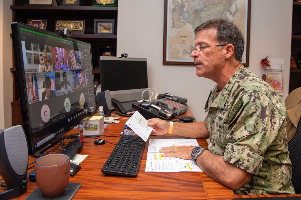 Commander, U.S. Pacific Fleet held 2nd Multilateral Virtual KLE Event briefing