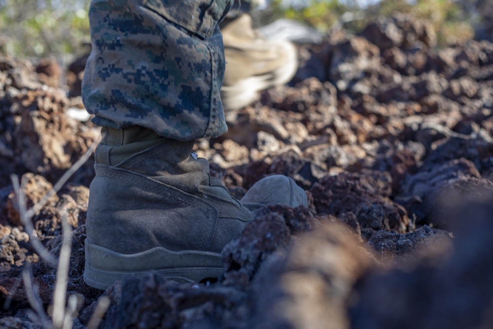 BLT 1/4 Marines, Sailors conduct live-fire range at Pohakuloa Training Area