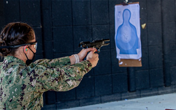 MSRON 11 Conducts Small Arms Live-Fire Qualification Exercise onboard NSW Seal Beach